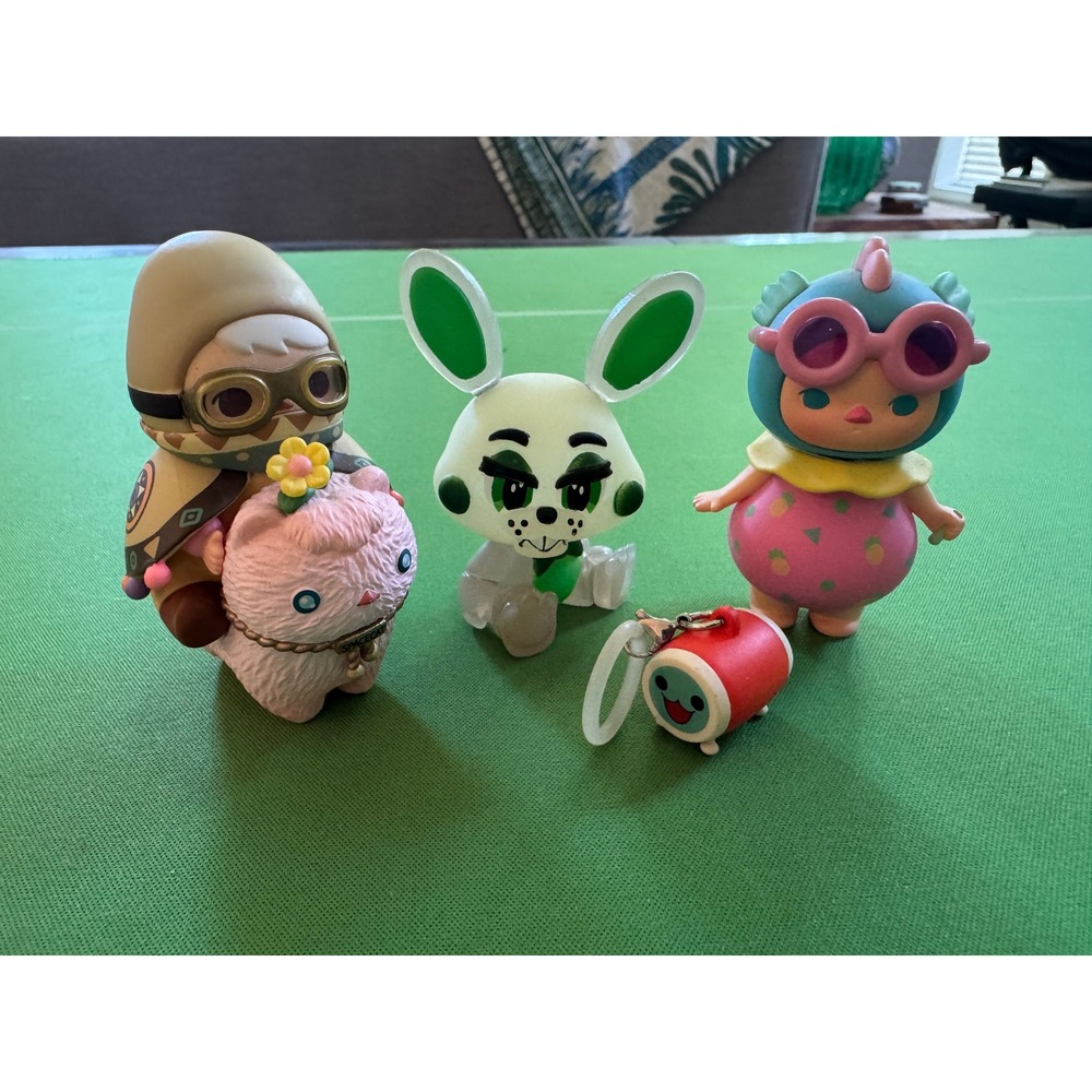 Pop Mart Pucky Kidrobot Adult Swim Dunny Toy Lot Summer Baby Traveller Vinyl Art